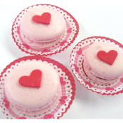 Macarons St Valentin